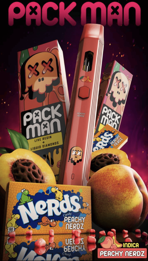 Acheter Packman Peachy Nerdz Disposable Vape